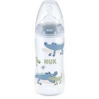 Nuk NUK FC+ cumisüveg hőmérséklet-ellenőrzővel 300 ml, kék