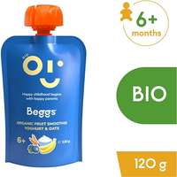 Beggs Beggs Organic Smoothie gyümölccsel, joghurttal és zabpehellyel 120 g