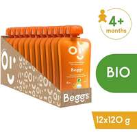 Beggs Beggs Bio Smoothie joghurttal és trópusi gyümölcsökkel 12×120 g