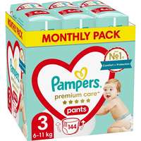 PAMPERS PAMPERS Premium Care Pants 3 (144 db)