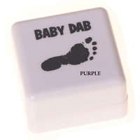 BABYDAB Baby Dab lenyomatkészítő - lila