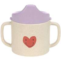 Lässig Lässig Sippy Cup PP/Cellulose Happy Rascals Heart lavender