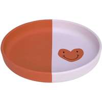 Lässig Lässig Plate Happy Rascals Heart lavender