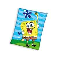 CARBOTEX Carbotex Baba Spongyabob Fun in the Sea 130×170 cm, gyapjú takaró