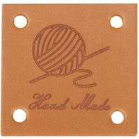 BELLATEX BELLATEX G - Hand Made, bőr, 25 × 25 mm, 4 darabos készlet