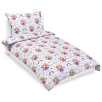 BELLATEX Bellatex Junior, 90/090, hercegnő és szivárvány, 140 × 200 cm, 70 × 90 cm