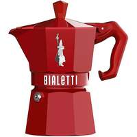 Bialetti Bialetti Exclusive Moka, piros, 3 adag