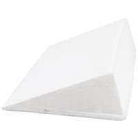 BELLATEX Bellatex Ék alakú fejpárna - 80 × 50 × 20 cm - frottír, fehér