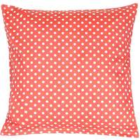 BELLATEX Bellatex pamut szatén párnahuzat, 40×40 cm, pöttyös, piros