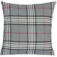 BELLATEX Bellatex krepp párnahuzat, 40×40 cm, szürke, kockás