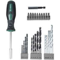 Bosch BOSCH 2607017201 Promoline fúrószár- és csavarbitkészlet, 27 db