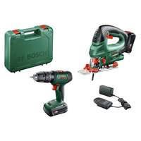 Bosch Bosch UniversalImpact 18V + PST 18 LI, 2x 1,5 Ah, töltő, koffer