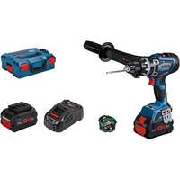 Bosch Professional Bosch GSR 18V-150 C Professional, 2x 8,0 Ah ProCore, gyorstöltő, L-Boxx