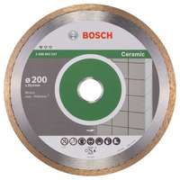 Bosch BOSCH 2608602537 Gyémánt darabolótárcsa, Standard for Ceramic kivitel, 200×25,4×1,6×7 mm