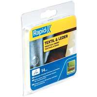 RAPID RAPID Ragasztórúd, 12×94 mm, textil és bőr, 14 db, bliszter