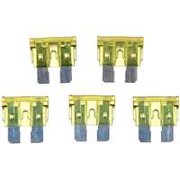 SIXTOL SIXTOL Mechanic Fuse Set Késes autó biztosíték készlet, 20,A, 100 db