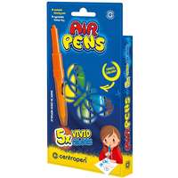Centropen Centropen Air Pens 1500, fújós, élénk színek, 5 db a csomagban