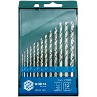 VOREL VOREL fémfúró készlet 13 db HSS 135°