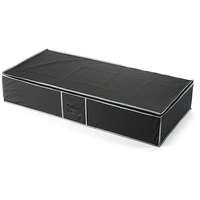 Compactor Compactor Ágy alatti ruhatároló doboz szövetből 90 x 45 x18 cm - fekete
