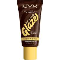 NYX Professional Makeup NYX PROFESSIONAL MAKEUP Buttermelt Glaze Soft Glow Skin Tint + SPF30, Chocolate Butta