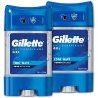 GILLETTE GILLETTE Cool Wave zselés izzadásgátló, 2 × 70 ml