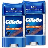 GILLETTE GILLETTE Sport Triumph zselés izzadásgátló, 2 × 70 ml