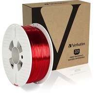 Verbatim Verbatim PET-G 1.75mm 1kg, átlátszó piros