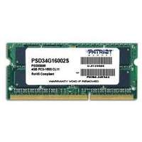 Patriot Patriot SO-DIMM 4GB DDR3 1600MHz CL11 Signature Line