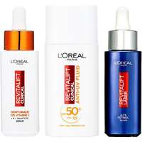 L'Oréal Paris L'ORÉAL PARIS Revitalift Laser X3 Retinol Night 30 ml + Clinical Szérum 30 ml + SPF50+ Fluid 50 ml