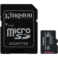 Kingston Kingston MicroSDHC 16GB Industrial + SD adapter
