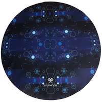 Dunmoon Dunmoon 25956 Padlóvédő gamer szék alátét, 120×4 cm, csúszásgátló, kerek