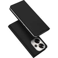 DUX DUCIS DUX DUCIS Skin Pro Xiaomi Poco F6 fekete flipes bőr tok