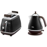 De'Longhi De'Longhi Icona Vintage Reggeliző kollekció - fekete (KBOV2001.BK & CTOV2103.BK)