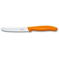 Victorinox Victorinox paradicsomvágó kés hullámos pengével 11 cm narancssárga