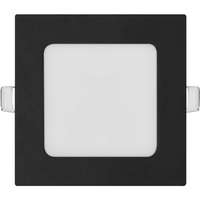 EMOS EMOS NEXXO LED mennyezeti lámpa fekete, 12 x 12 cm, 7 W, meleg/semleges fehér