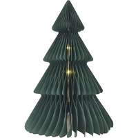 EMOS EMOS LED vánoční papírový strom se stojánkem, 30 cm, vnitřní, časovač