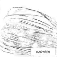 EMOS EMOS LED karácsonyi nano fényfüzér, 1,9 m, 2x AA, beltéri, hideg fehér, időzítő