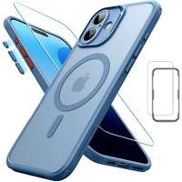 ESR ESR Classic Pro Case (HaloLock) Set, Compatible with iPhone 16 Plus, Frosted Blue tok