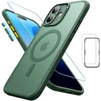 ESR ESR Classic Pro Case (HaloLock) Set, Compatible with iPhone 16 Plus, Frosted Green tok