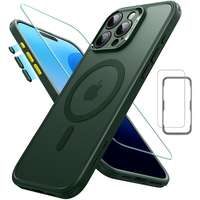 ESR ESR Classic Pro Case (HaloLock) Set, Compatible with iPhone 16 Pro Max, Frosted Green tok