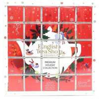 English Tea Shop English Tea Shop piros adventi kalendárium puzzle 48 g, 25 db bio ETS25