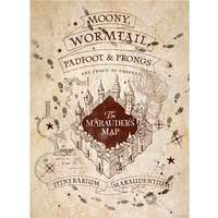 Pyramid Posters Harry Potter: Map And School List 38 × 52 cm