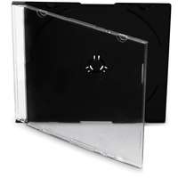 COVER IT COVER IT slim, egydarabos CD-tok - fekete, 5,2 mm, 10 db/csomag