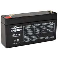 Goowei Energy GOOWEI ENERGY Karbantartásmentes ólom-sav akkumulátor OT1.3-6, 6V, 1.3Ah