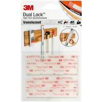 3M 3M™ Dual-Lock™ SJ3560 öntapadó, átlátszó, 4x, 1,9x10 cm, buborékcsomagolásban
