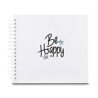 Hama HAMA Good Things HAPPY klasszikus, spirál 28 x 24 cm, 50 oldal