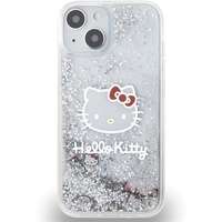 HELLO KITTY Hello Kitty Liquid Glitter Electroplating Head Logo iPhone 13 átlátszó tok