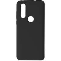 Hishell Hishell Premium Liquid Silicone Motorola One Action fekete tok