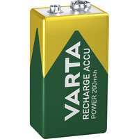 VARTA VARTA Recharge Accu Power Tölthető elem 9 V 200 mAh R2U 1 db