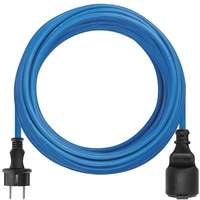 EMOS EMOS Időjárásálló kábel, 20 m, 1 aljzat, kék, szilikon, 230 V, 1,5 mm2